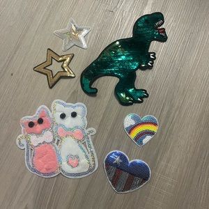 Sequin sew on patches